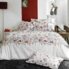 Parure De Lit Percale Petite Folie Rouge - Tradilinge -Doublures De Lit Soldes 2024 parure petite folie rouge 1