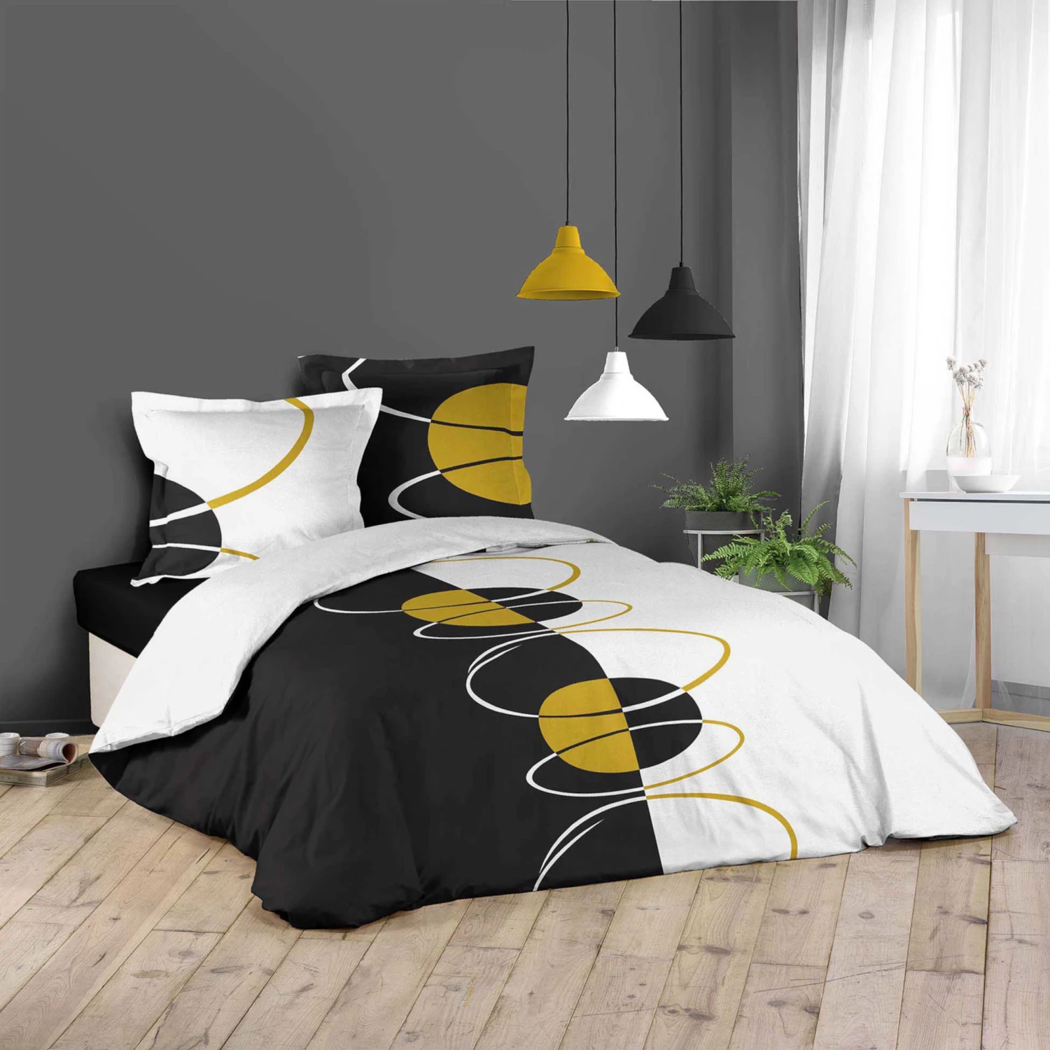 Parure De Lit Pluton 240x220 Cm 3 Parure De Lit Pluton 240x220 Cm