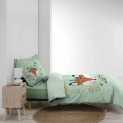 Parure De Lit Enfant Princesse Renardeau 140x200 Cm 8 Parure De Lit Enfant Princesse Renardeau 140x200 Cm -Doublures De Lit Soldes 2024 parure princesse renardeau profil