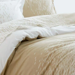 Parure De Lit Reflets Sable - Tradilinge 7 Parure De Lit Reflets Sable - Tradilinge -Doublures De Lit Soldes 2024 parure reflet sable zoom 1