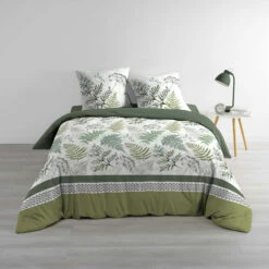 Parure De Lit Double Gaze De Coton Verveine