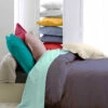 Housse De Couette Percale Minéral - Tradilinge -Doublures De Lit Soldes 2024 percale 0006 mineral