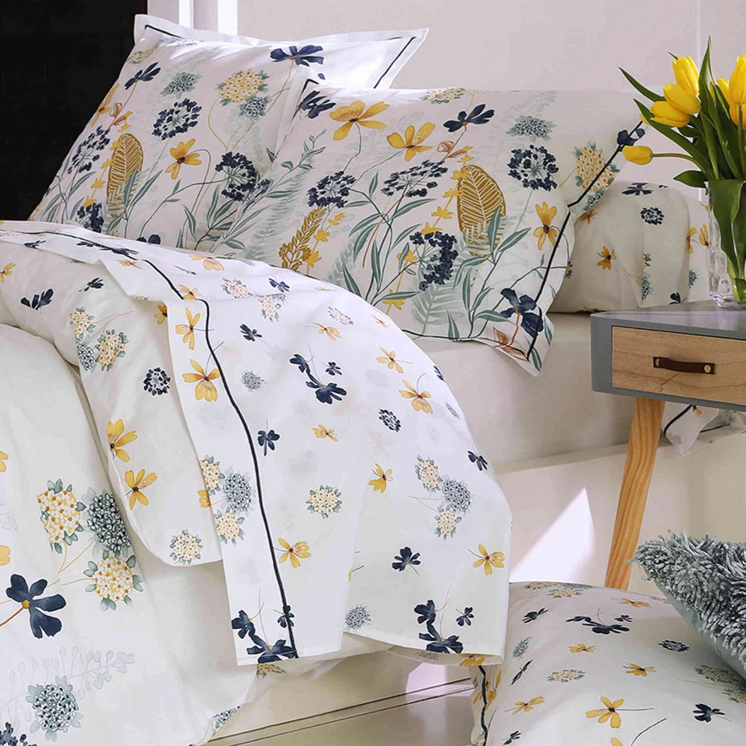 Parure De Lit Percale Petite Folie - Tradilinge 4 Parure De Lit Percale Petite Folie - Tradilinge – Image 2