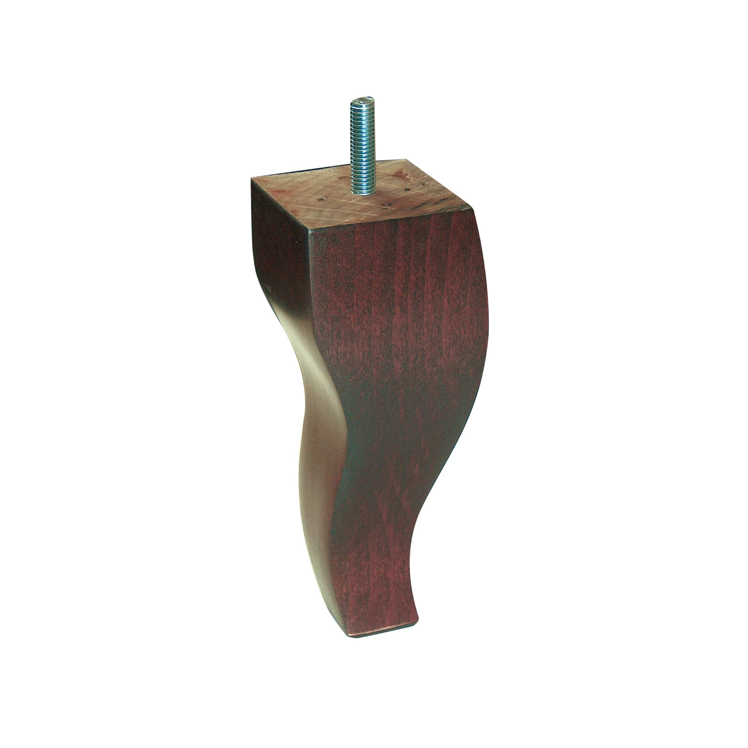 4 Pieds Louis XV Bois Noyer Rustique 15 Cm 4 4 Pieds Louis XV Bois Noyer Rustique 15 Cm – Image 2