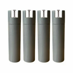 4 Pieds Cylindriques Pour Cadre à Lattes -Doublures De Lit Soldes 2024 pied tdr anthracite 25 face fond blanc 1