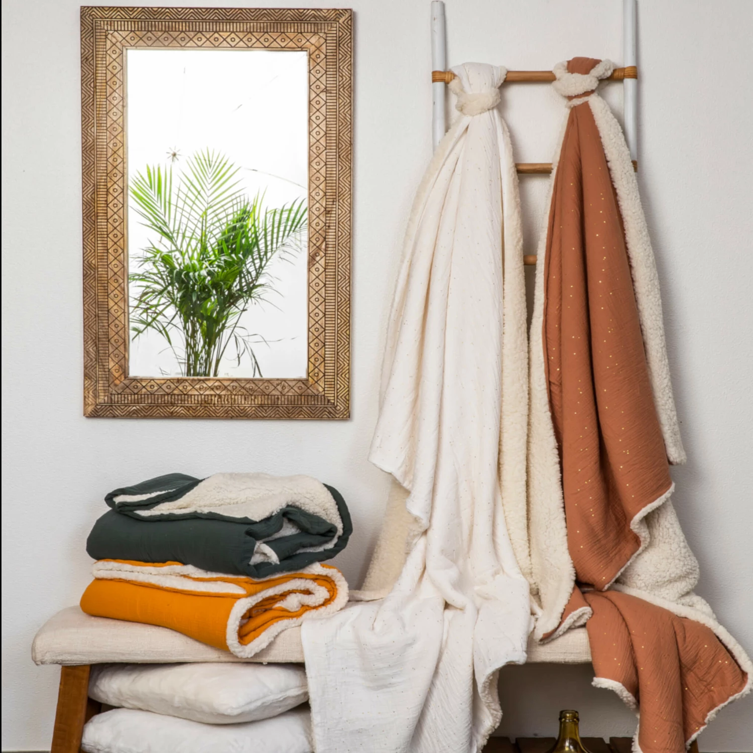 Plaid Double Gaze Sherpa 130x180 Cm 8 Plaid Double Gaze Sherpa 130x180 Cm – Image 6