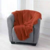 Plaid Polaire Terracotta Milou 125x150 Cm -Doublures De Lit Soldes 2024 plaid milou