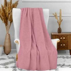 Plaid Cocooning 120x160 Cm 12 Plaid Cocooning 120x160 Cm -Doublures De Lit Soldes 2024 plaid soleildocre cocooning rose ambiance