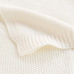 Plaid Tricotine 125x150 Cm 23 Plaid Tricotine 125x150 Cm -Doublures De Lit Soldes 2024 plaid tricotine naturel