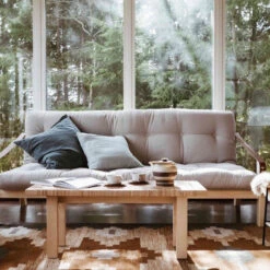 Banquette Convertible POETRY En Pin Naturel Avec Matelas Futon 13 Banquette Convertible POETRY En Pin Naturel Avec Matelas Futon -Doublures De Lit Soldes 2024 poetry 2