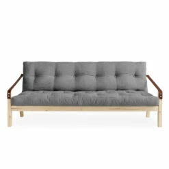Banquette Convertible POETRY En Pin Naturel Avec Matelas Futon 11 Banquette Convertible POETRY En Pin Naturel Avec Matelas Futon -Doublures De Lit Soldes 2024 poetry gris fond blanc 1