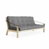 Banquette Convertible POETRY En Pin Naturel Avec Matelas Futon 1 Banquette Convertible POETRY En Pin Naturel Avec Matelas Futon -Doublures De Lit Soldes 2024 poetry gris fond blanc 4