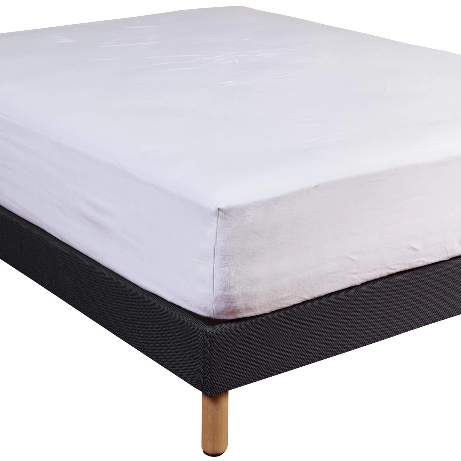 Protège Matelas Anti-acariens Microstop Molleton 100% Coton - Bonnet 40 Cm 4 Protège Matelas Anti-acariens Microstop Molleton 100% Coton - Bonnet 40 Cm – Image 2