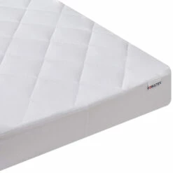 Protège Matelas Bébé Bultex Grand Confort Imperméable - Bonnet Extensible 5 à 15 Cm