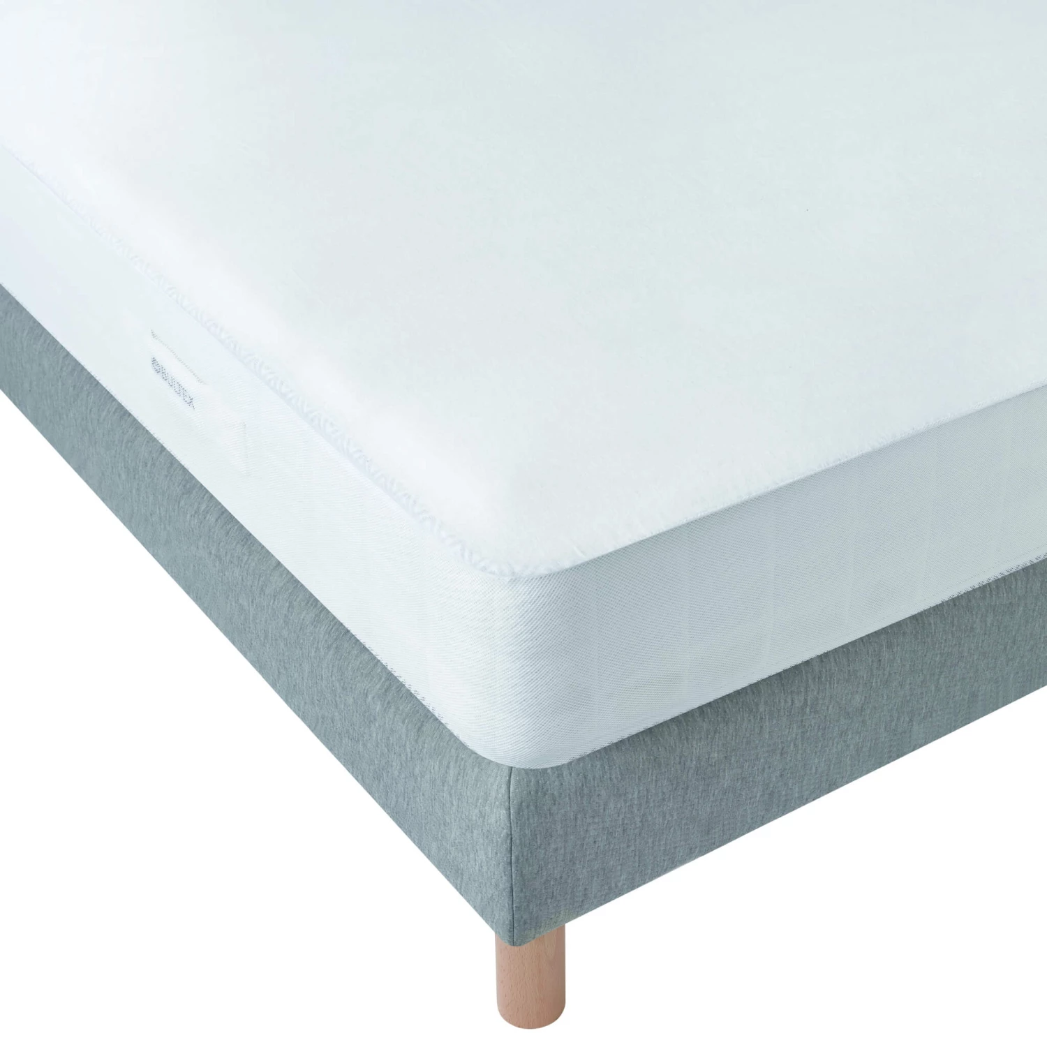 Protège Matelas Bultex Coton Doux - Bonnet Extensible 20 à 30 Cm 4 Protège Matelas Bultex Coton Doux - Bonnet Extensible 20 à 30 Cm – Image 2
