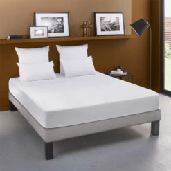 Protège Matelas Bultex Imperméable Et Respirant - Bonnet Extensible 20 à 30 Cm 7 Protège Matelas Bultex Imperméable Et Respirant - Bonnet Extensible 20 à 30 Cm -Doublures De Lit Soldes 2024 protege matelas impermeable respirant ambiance 2