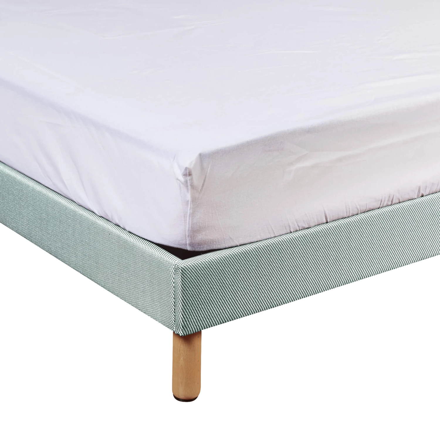 Protège Matelas Molleton 100% Coton Bio - Bonnet 27 Cm 4 Protège Matelas Molleton 100% Coton Bio - Bonnet 27 Cm – Image 2