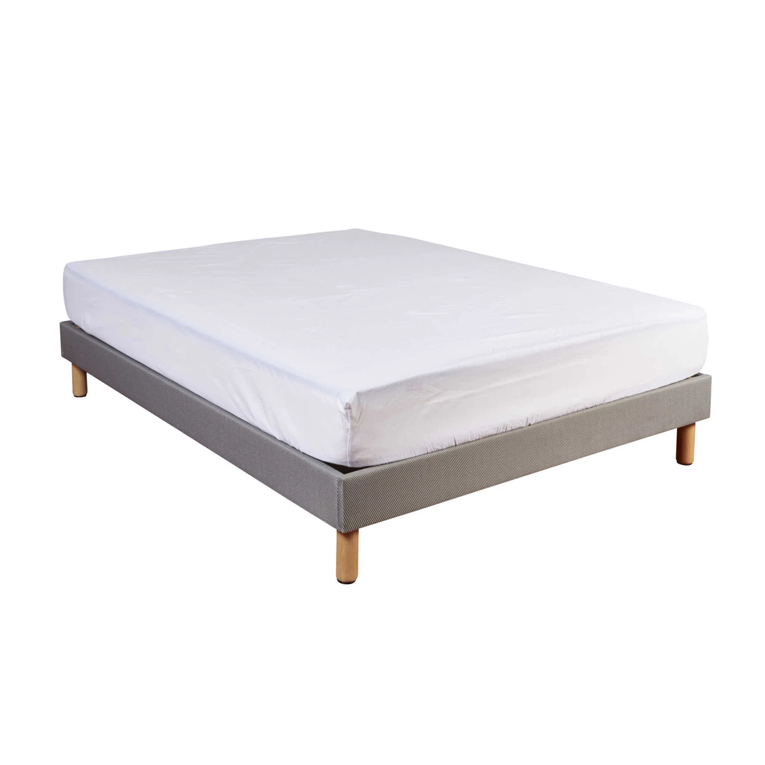 Protège Matelas Molleton 100% Coton - Bonnet 30 Cm 3 Protège Matelas Molleton 100% Coton - Bonnet 30 Cm