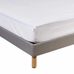 Protège Matelas Molleton 100% Coton - Bonnet 30 Cm 7 Protège Matelas Molleton 100% Coton - Bonnet 30 Cm -Doublures De Lit Soldes 2024 protege matelas molleton bonnet 30 fond blanc 2
