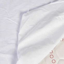 Protège Matelas Molleton Imperméable - Bonnet 27 Cm -Doublures De Lit Soldes 2024 protege matelas molleton impermeable bonnet 27 fond blanc 3