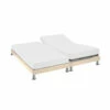 Protège Matelas Anti-acariens Microstop Molleton Imperméable - Bonnet 27 Cm TPR Pour Sommier Articulé -Doublures De Lit Soldes 2024 protege matelas tpr anti acarien impermeable fond blanc 1
