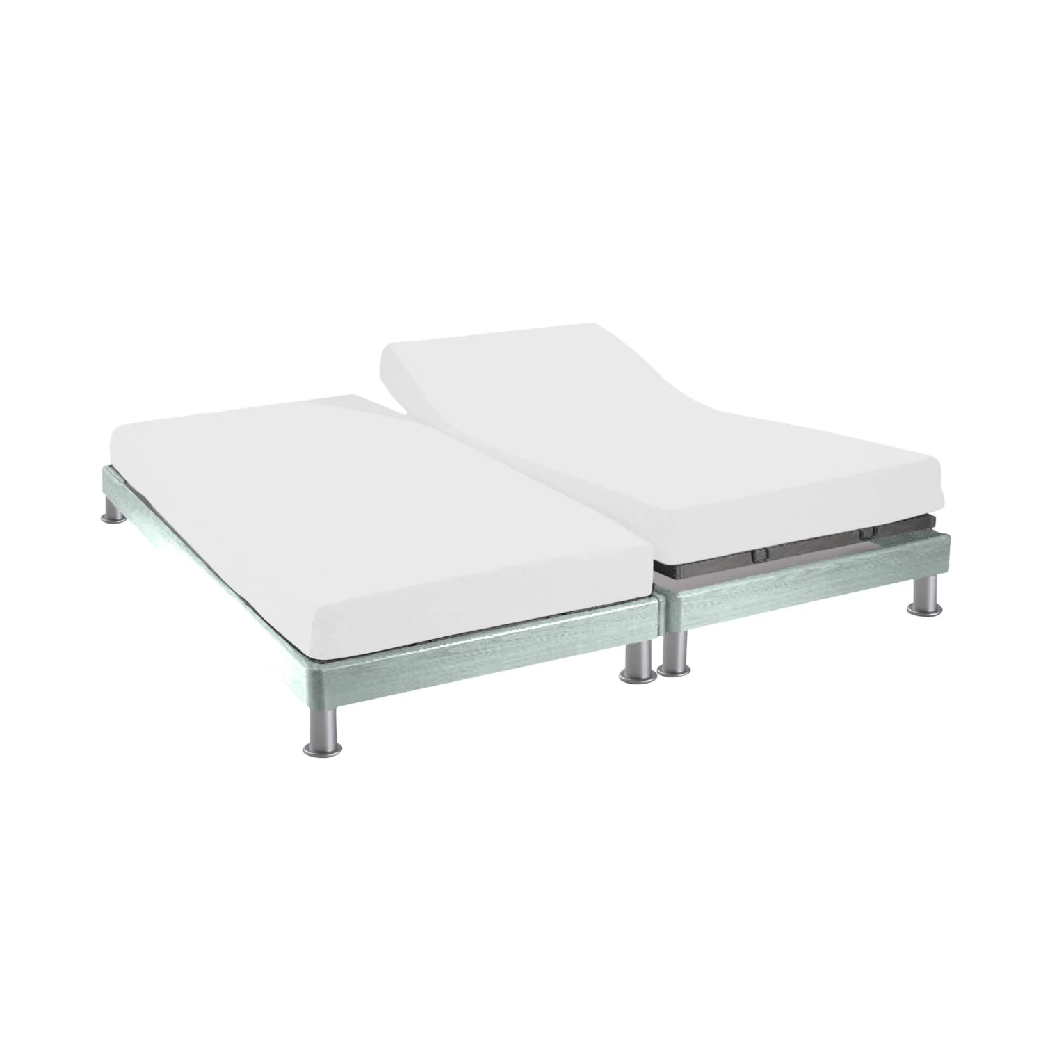 Protège Matelas Molleton 100% Coton Bio - Bonnet 27 Cm TPR Pour Sommier Articulé 3 Protège Matelas Molleton 100% Coton Bio - Bonnet 27 Cm TPR Pour Sommier Articulé