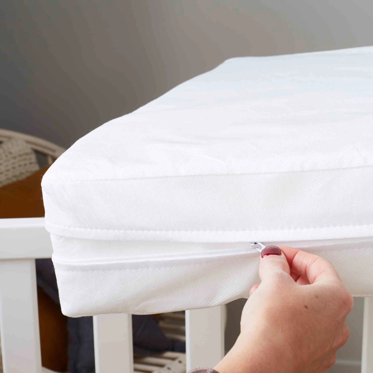 Protège Matelas Bébé Allergostop Sans Traitement 4 Protège Matelas Bébé Allergostop Sans Traitement – Image 2