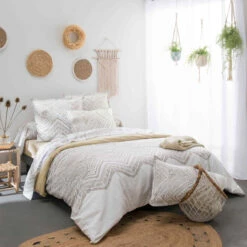 Parure De Lit Ramatuelle Beige - Tradilinge