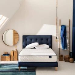 Ensemble Matelas Ressorts, Sommier, Pieds Et Tête De Lit Rêve 300 - SOMEO 25 Ensemble Matelas Ressorts, Sommier, Pieds Et Tête De Lit Rêve 300 - SOMEO -Doublures De Lit Soldes 2024 reve 300 ambiance 2