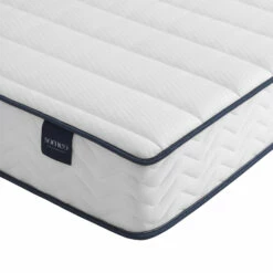 Ensemble Matelas Ressorts, Sommier, Pieds, Tête De Lit, Couette Et Oreiller Rêve 300 - SOMEO 28 Ensemble Matelas Ressorts, Sommier, Pieds, Tête De Lit, Couette Et Oreiller Rêve 300 - SOMEO -Doublures De Lit Soldes 2024 reve 300 zoom lateral fond blanc 3 20