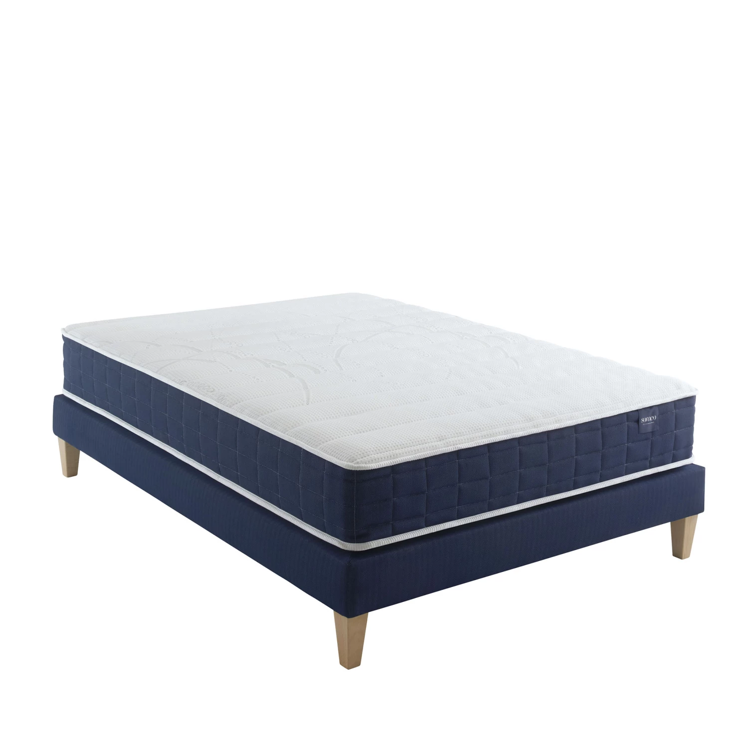 Ensemble Matelas Ressorts, Sommier Et Pieds Rêve 400 - SOMEO 3 Ensemble Matelas Ressorts, Sommier Et Pieds Rêve 400 - SOMEO