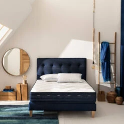 Ensemble Matelas Ressorts Et Mémoire De Forme, Sommier Et Pieds Rêve 500 - SOMEO 26 Ensemble Matelas Ressorts Et Mémoire De Forme, Sommier Et Pieds Rêve 500 - SOMEO -Doublures De Lit Soldes 2024 reve 500 ambiance 1 1