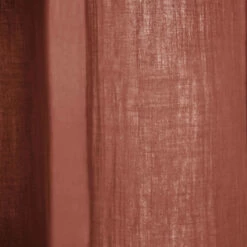 Lot De 2 Rideaux Gaze De Coton Ajustables 140x300 Cm 10 Lot De 2 Rideaux Gaze De Coton Ajustables 140x300 Cm -Doublures De Lit Soldes 2024 ridea double gaze ajustable orange 3 2