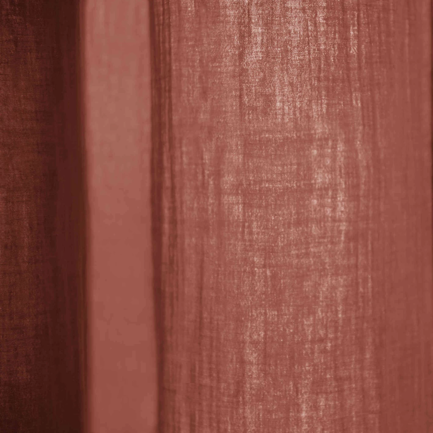 Lot De 2 Rideaux Gaze De Coton Ajustables 140x300 Cm 5 Lot De 2 Rideaux Gaze De Coton Ajustables 140x300 Cm – Image 3