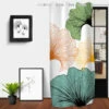 Rideau à œillets Ginkgo Imprimé Placé 132x250 Cm 1 Rideau à œillets Ginkgo Imprimé Placé 132x250 Cm -Doublures De Lit Soldes 2024 rideau ginkgo plac