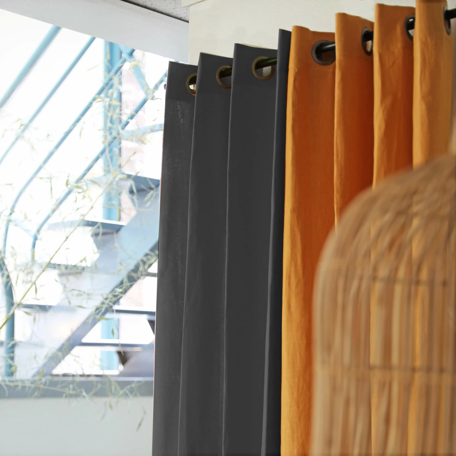 Rideau à œillets En Lin Lavé 140x250 13 Rideau à œillets En Lin Lavé 140x250 – Image 11