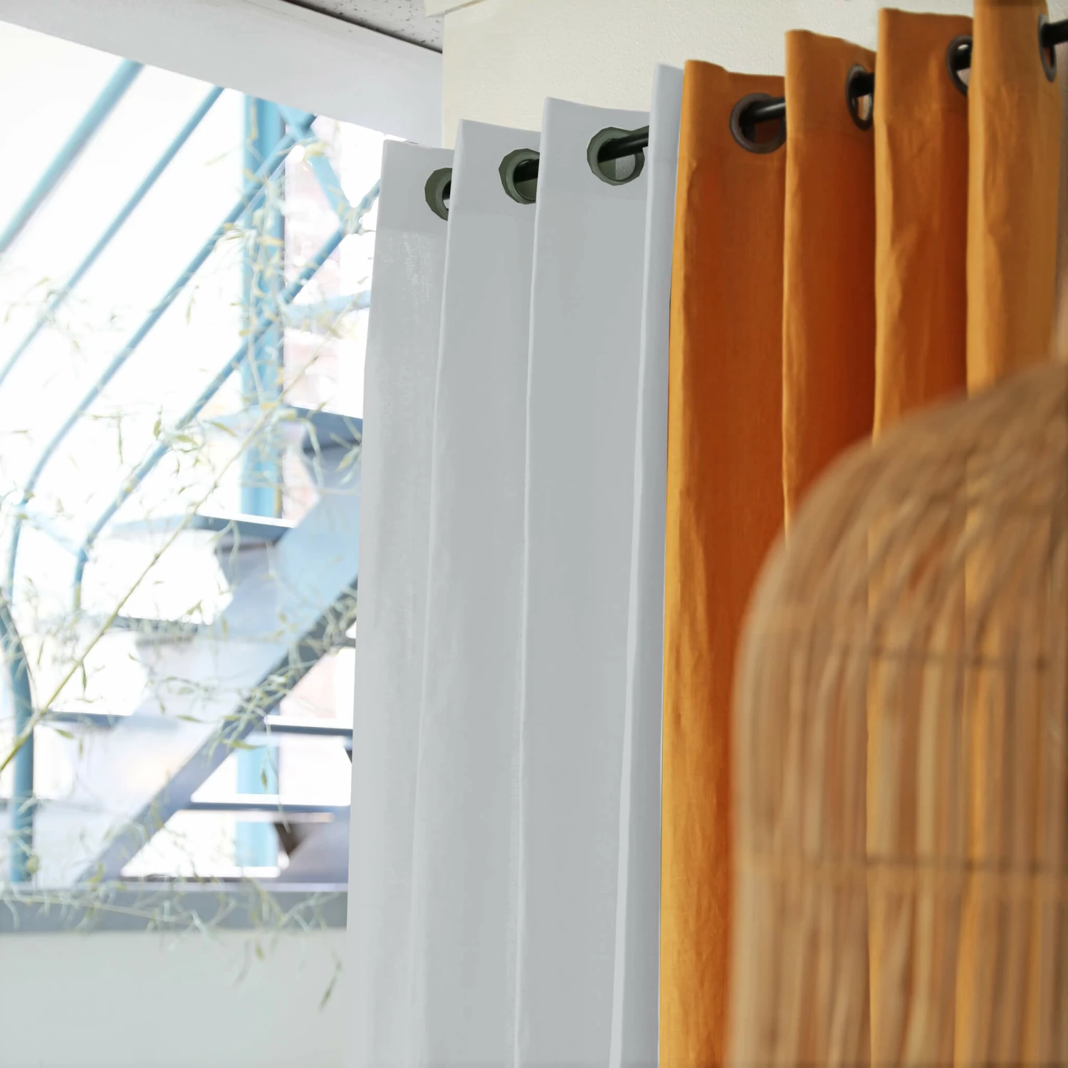 Rideau à œillets En Lin Lavé 140x250 15 Rideau à œillets En Lin Lavé 140x250 – Image 13