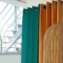 Rideau à œillets En Lin Lavé 140x250