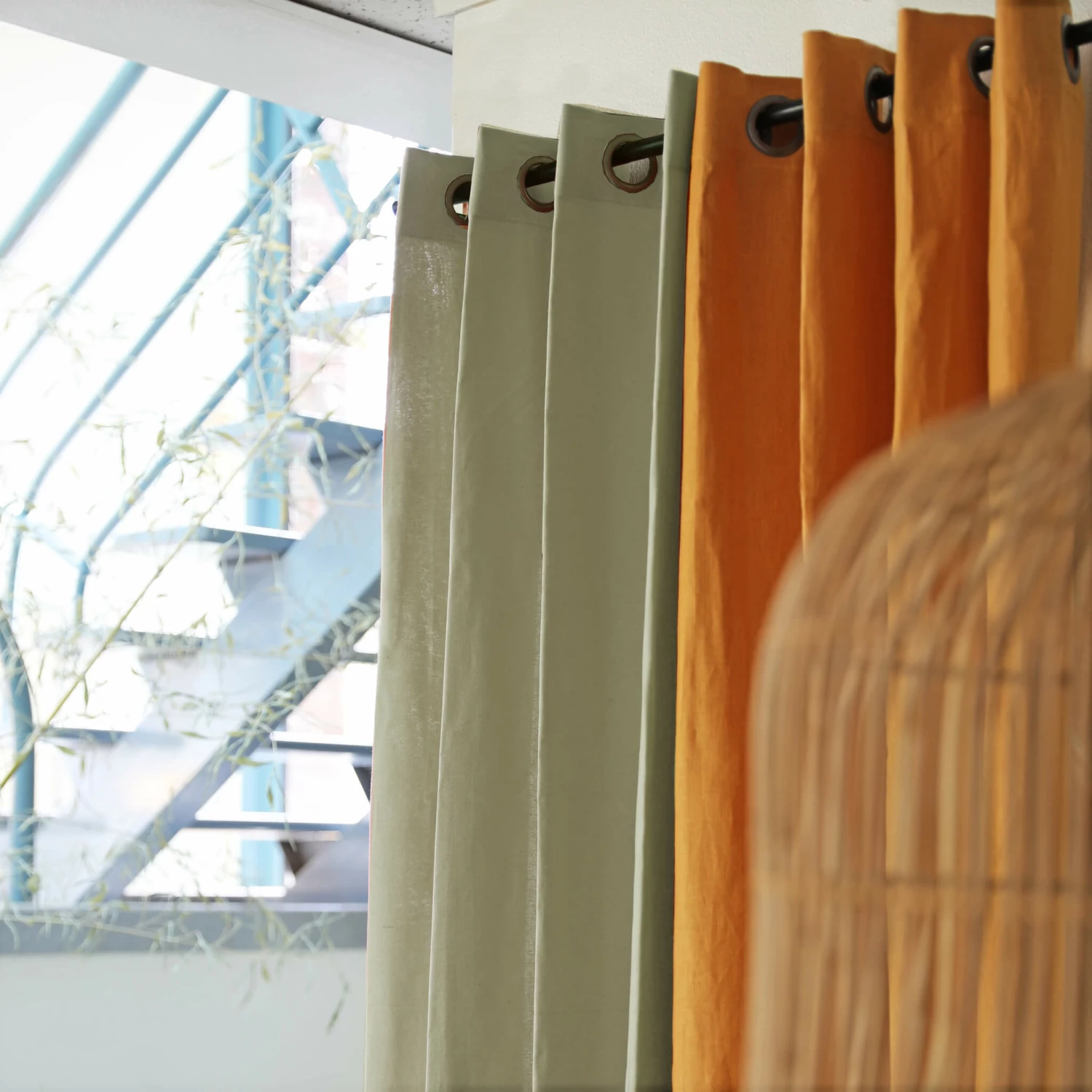 Rideau à œillets En Lin Lavé 140x250 10 Rideau à œillets En Lin Lavé 140x250 – Image 8