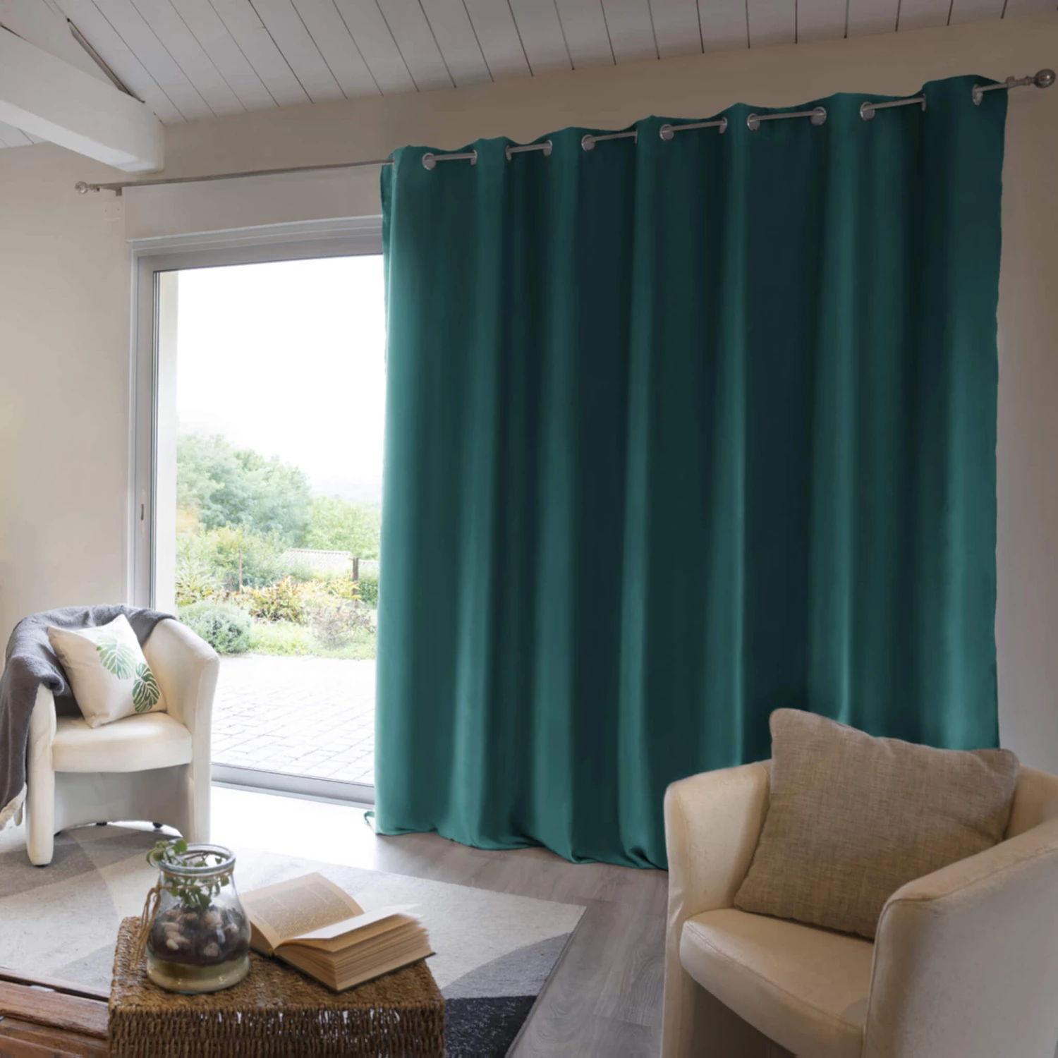 Rideau Occultant Thermique à œillets 280x260 7 Rideau Occultant Thermique à œillets 280x260 – Image 5