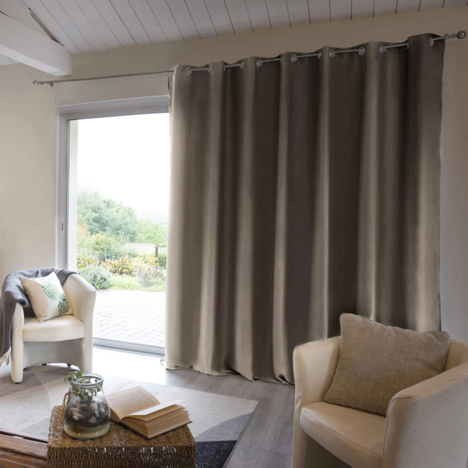 Rideau Occultant Thermique à œillets 280x260 5 Rideau Occultant Thermique à œillets 280x260 – Image 3