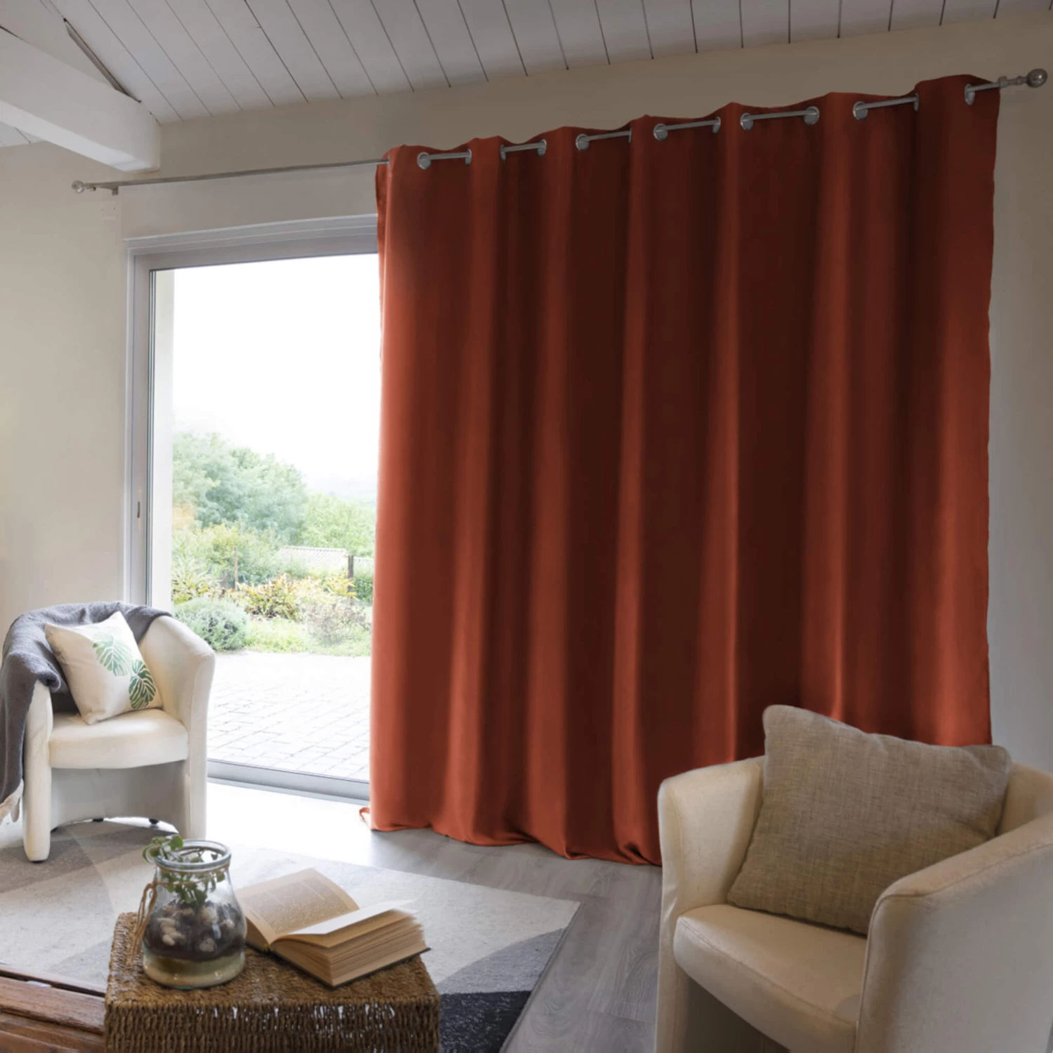 Rideau Occultant Thermique à œillets 280x260 9 Rideau Occultant Thermique à œillets 280x260 – Image 7