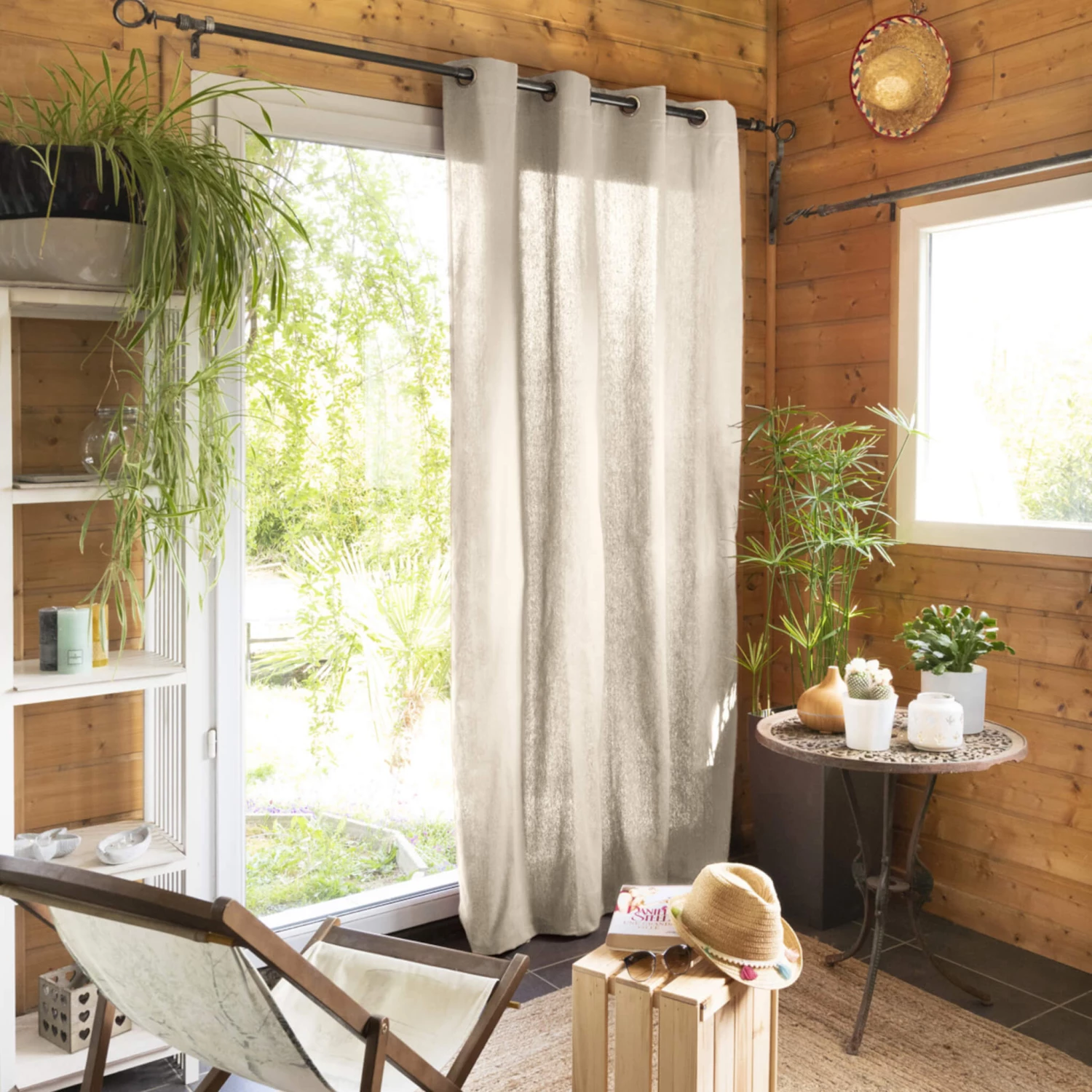 Rideau Tamisant à œillets 140x260 3 Rideau Tamisant à œillets 140x260