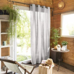 Rideau Tamisant à œillets 140x260 20 Rideau Tamisant à œillets 140x260 -Doublures De Lit Soldes 2024 rideau tamisant gris