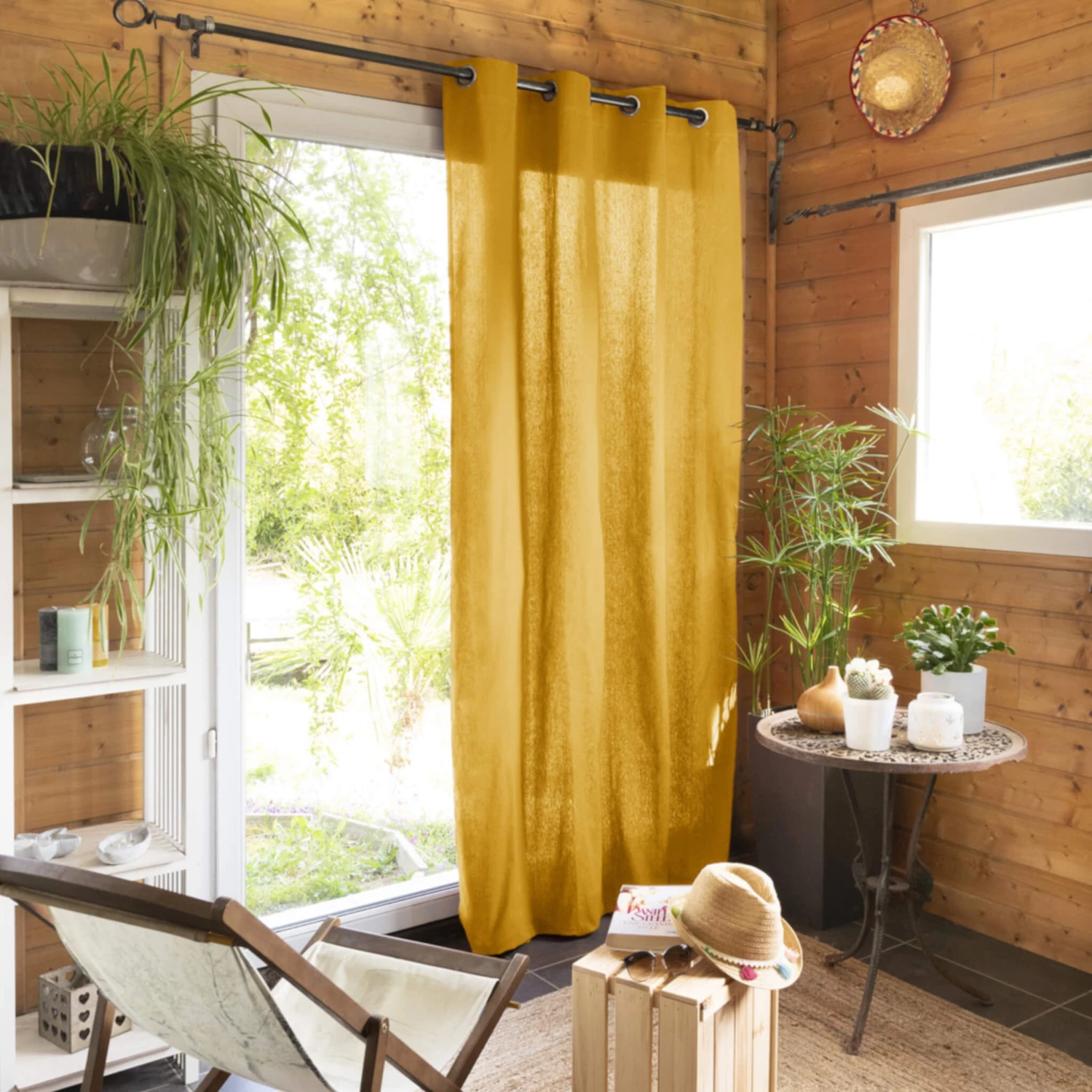 Rideau Tamisant à œillets 140x260 4 Rideau Tamisant à œillets 140x260 – Image 2