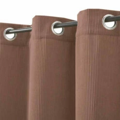 Rideau à œillets En Velours Côtelé 135x250