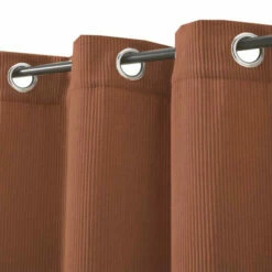 Rideau à œillets En Velours Côtelé 135x250 -Doublures De Lit Soldes 2024 rideau velours cotele terra zoom 1