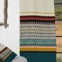 Rideau à œillets Evasion 135x250 Cm -Doublures De Lit Soldes 2024 rideauevasionzoom