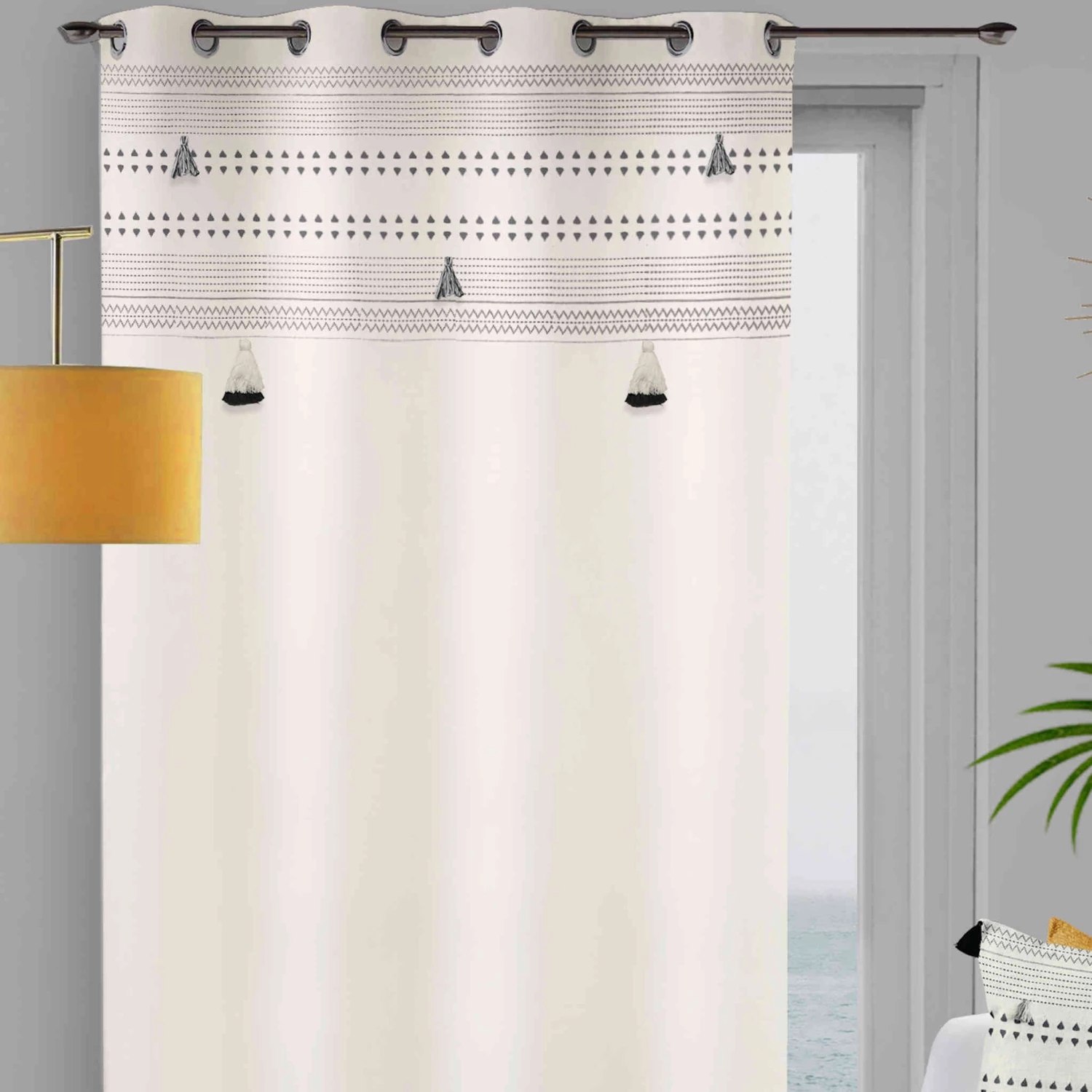 Rideau à œillets Tibet 135x250 Cm 4 Rideau à œillets Tibet 135x250 Cm – Image 2