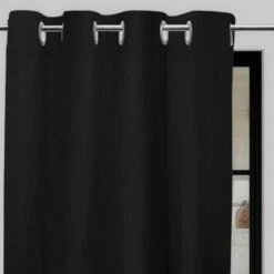 Rideaux à œillets Bohème 135x180 Cm 19 Rideaux à œillets Bohème 135x180 Cm -Doublures De Lit Soldes 2024 rideaux illets boh me noir 135x180 1